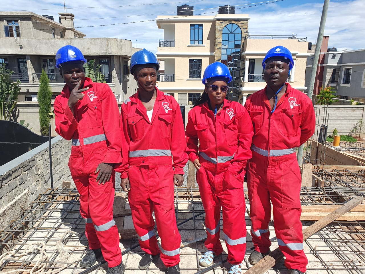 The Imbati Electricals & Solar field team